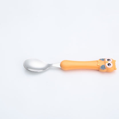 Kindergeschirr-Set aus Edelstahl, tragbar