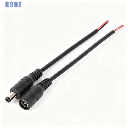 DC-Stromverbindungskabel mit 5,5×2,1 mm Stecker