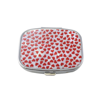 Pillendose mit Fächern, tragbar