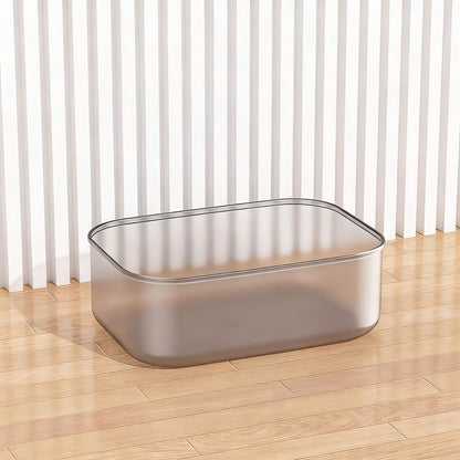 Transparente Aufbewahrungsbox aus Kunststoff