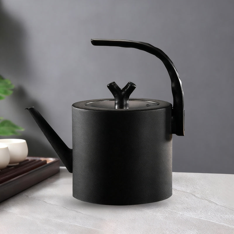 Edelstahl-Wasserkessel mit Pfeife, 3–4 L