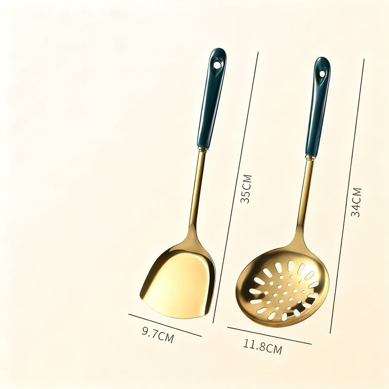 Kochbesteck-Set aus Edelstahl