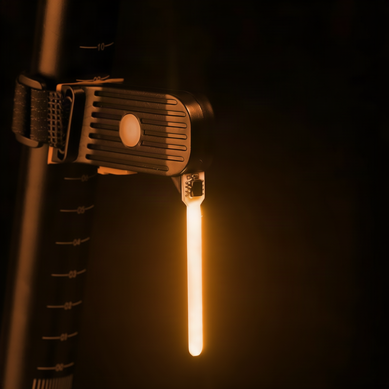 Fahrrad-Rücklicht mit Fließlicht-Effekt, USB-C