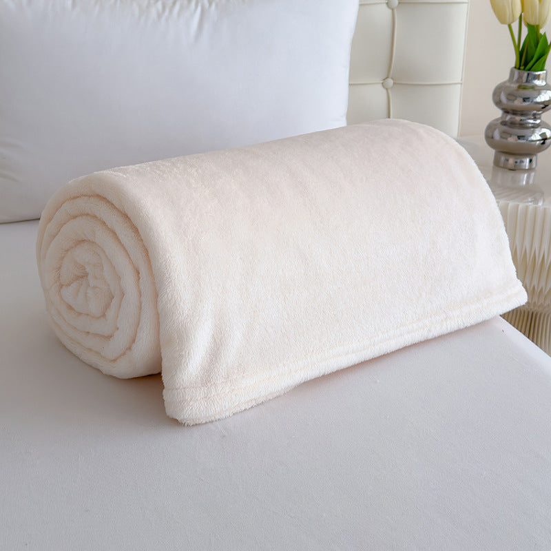 Fleecedecke aus Polyester, 100×150 bis 200×230 cm