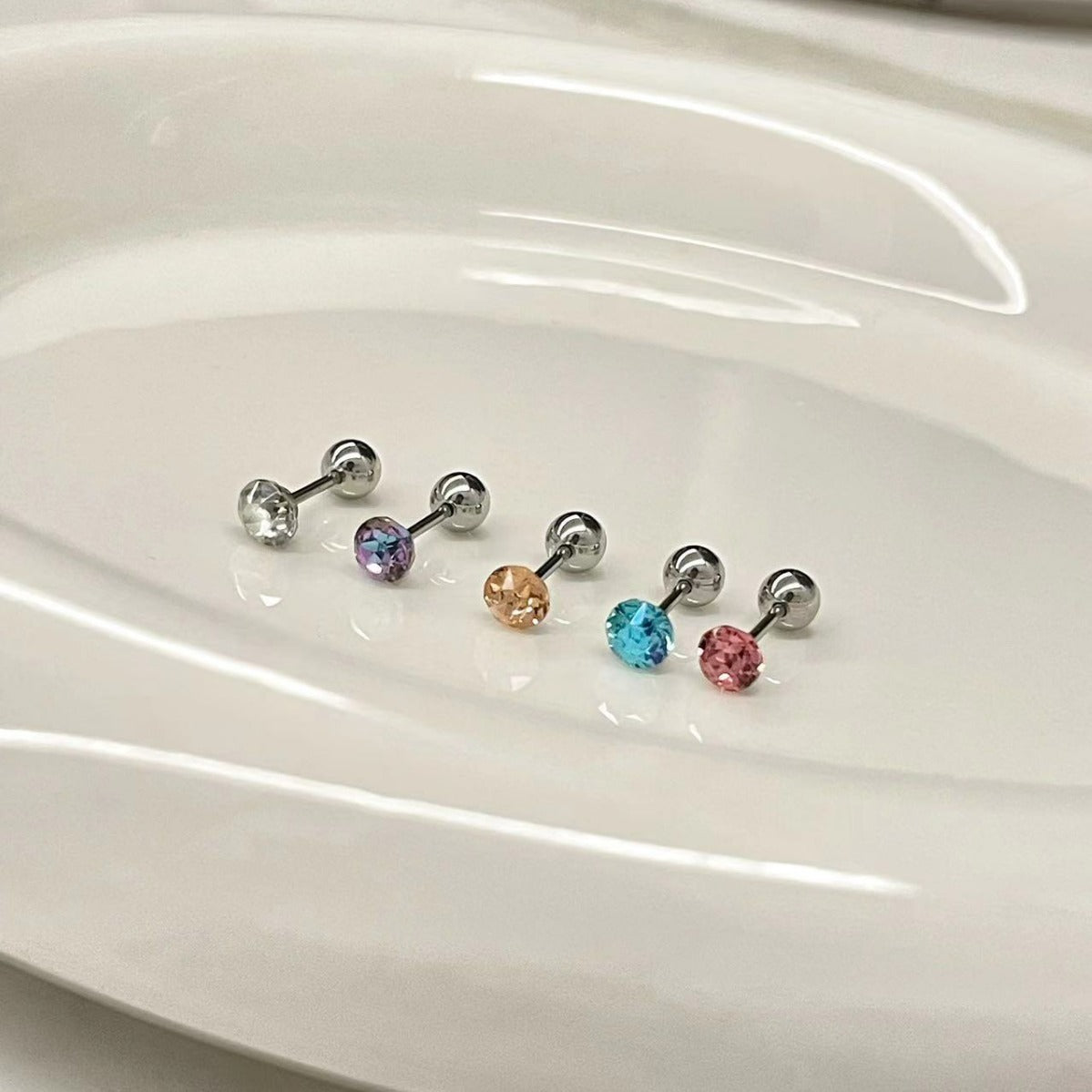 Titan-Piercingstab mit Innengewinde