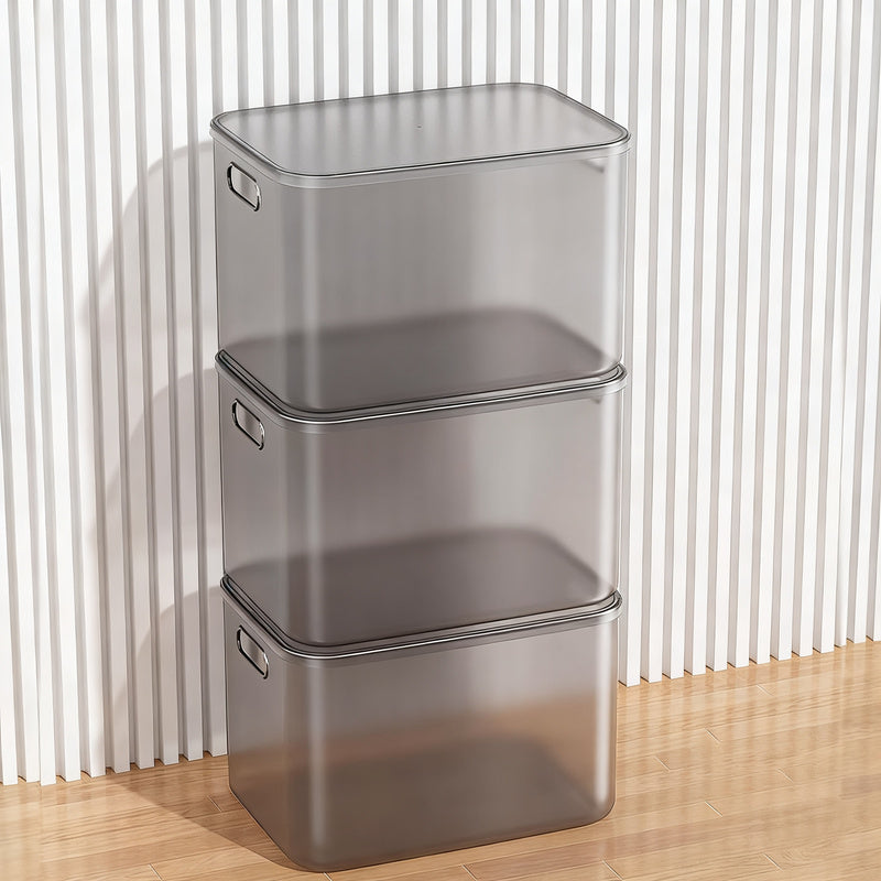 Transparente Aufbewahrungsbox aus Kunststoff