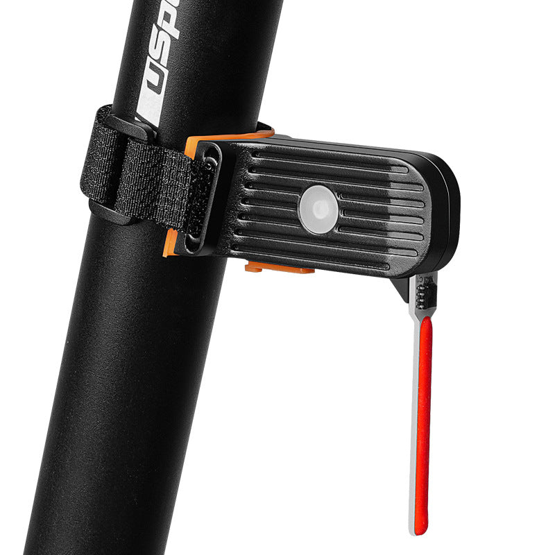 Fahrrad-Rücklicht mit Fließlicht-Effekt, USB-C