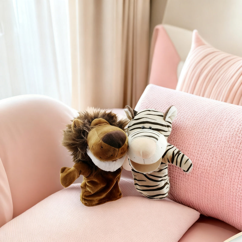 Handpuppe Hai mit beweglichen Armen