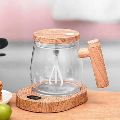 Elektrischer Rührmischer aus Glas, 400 ml, tragbar