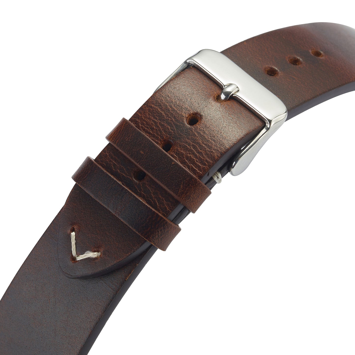 Vintage Uhrenarmband aus Rindsleder