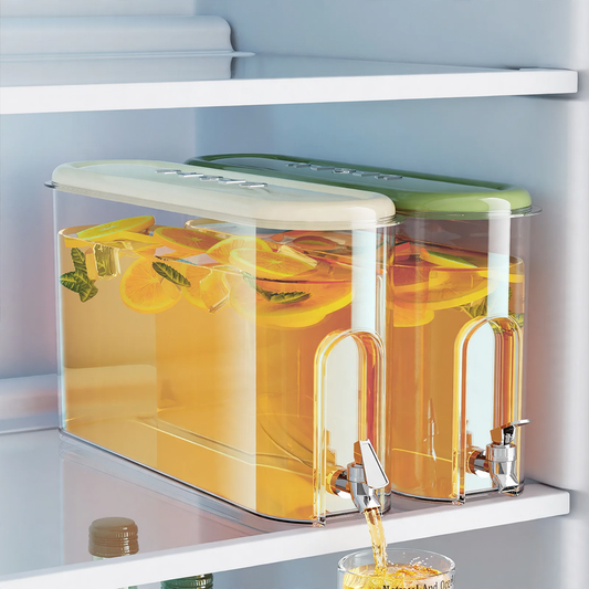 Kühlschrank-Wasserkanne mit Hahn, 4 L, Kunststoff