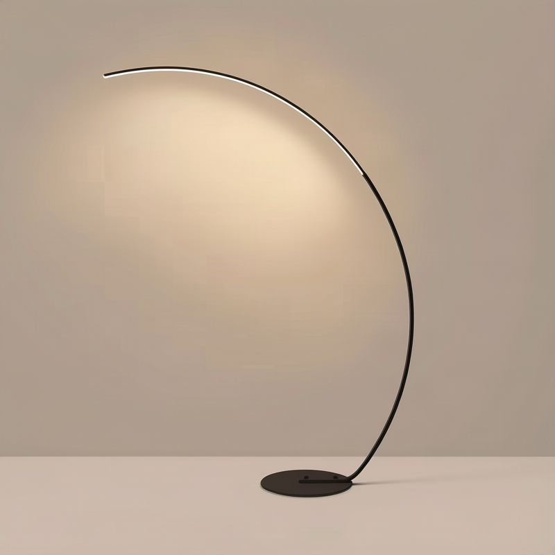 LED-Stehleuchte, modern, dimmbar