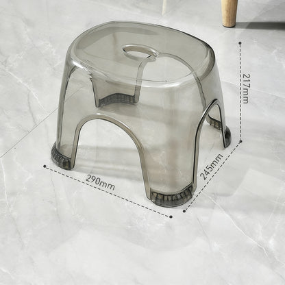 Kunststoff-Hocker, quadratisch, robust