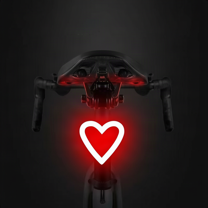 LED-Fahrradlicht mit USB-Aufladung
