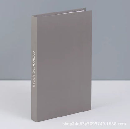 Dekoratives Kunstbuch, nordisch-minimalistisch