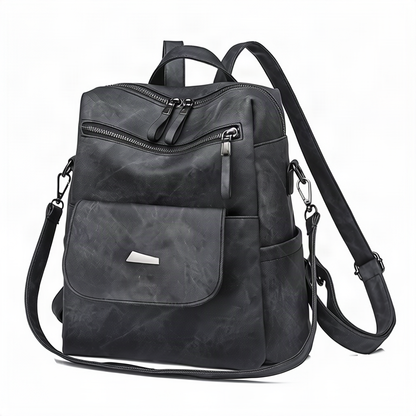 Damen-Rucksack aus PU, große Kapazität