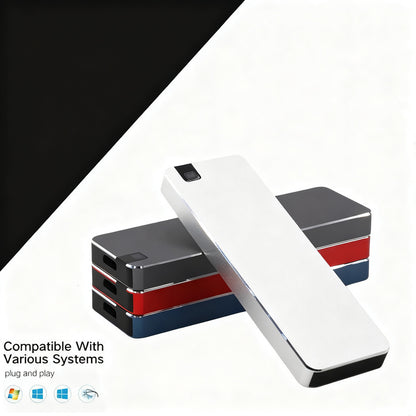 Tragbare SSD, Metall, ultraflach