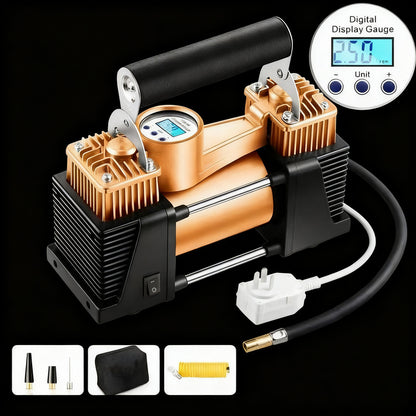 Tragbare Luftpumpe 12V für Autoreifen