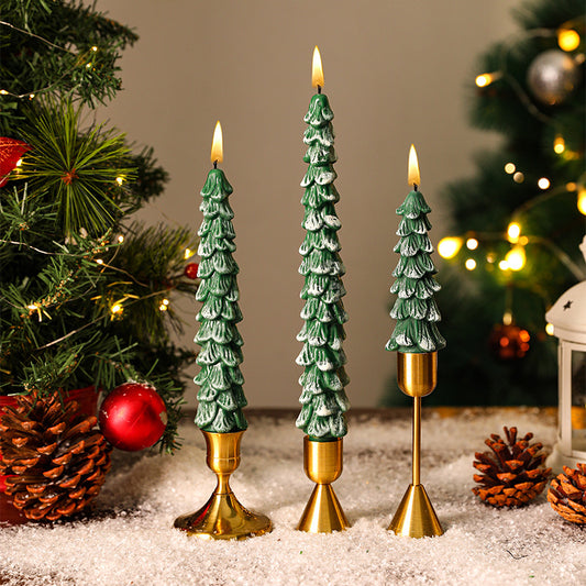 Weihnachtsbaum-Duftkerze, Sojamischung, handgefertigt