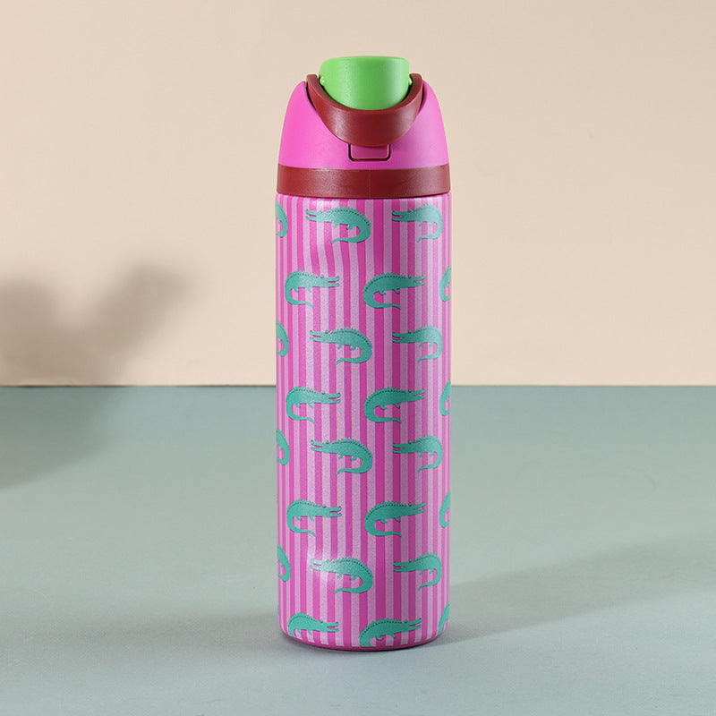 Edelstahl-Trinkflasche, 32 oz, isoliert
