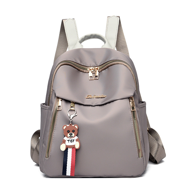 Oxford-Rucksack Damen, 25×12×29 cm, atmungsaktiv