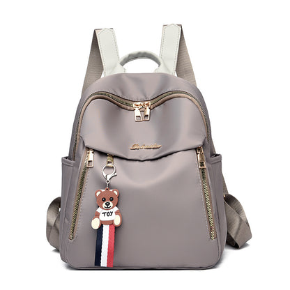Oxford-Rucksack Damen, 25×12×29 cm, atmungsaktiv