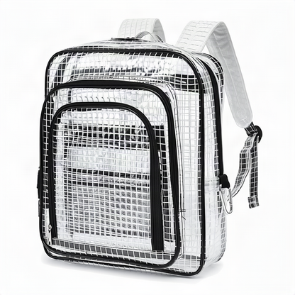 Antistatischer PVC-Rucksack, transparent