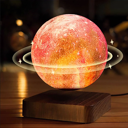 Magnetschwebende Ringlampe, 14,8×14,8×2,5 cm