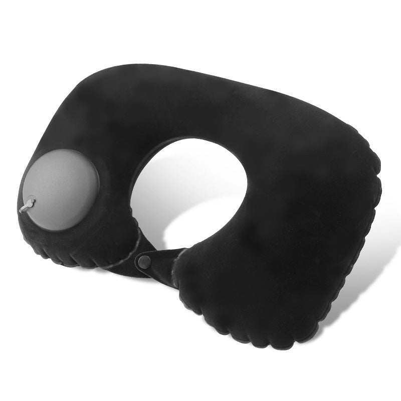 Aufblasbares Reisekissen, rechteckig, 43×28 cm