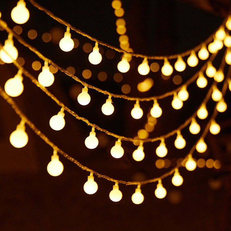 LED-Lichterkette mit Knopfzellenbatterie, 1–3 m