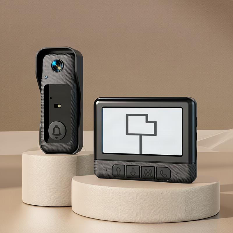 Wireless Türklingel mit Monitor und Kamera
