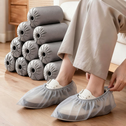 Schuhüberzieher aus Vliesstoff, rutschfest