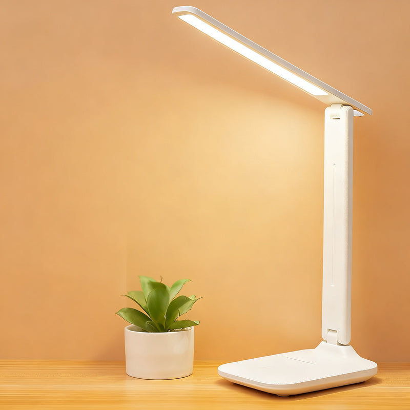 Klappbare LED-Schreibtischlampe mit USB-Anschluss