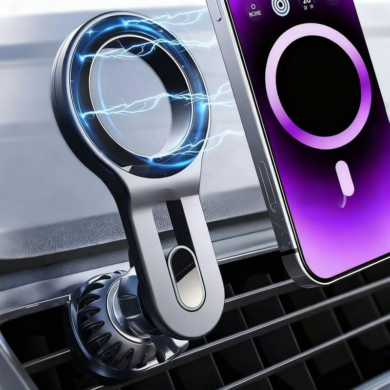 Magnetische Auto-Handyhalterung aus Aluminium