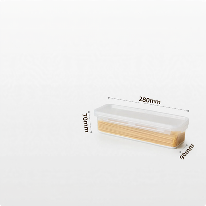 Frischhalteboxen aus Kunststoff, 200–900 ml