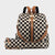 Rucksack Damen, Leinwand, Schachbrettmuster