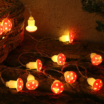 LED-Pilzlichterkette, 1,5 m bis 6 m