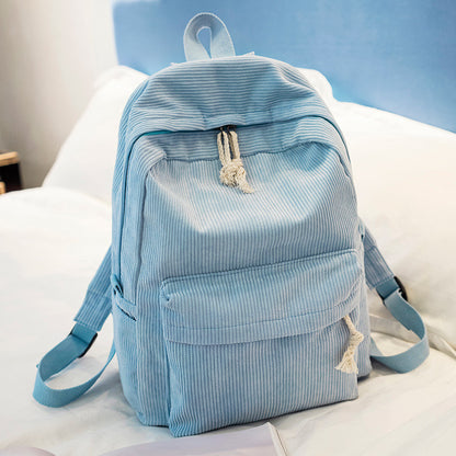 Rucksack aus Kord, 20–35 L, großes Fassungsvermögen