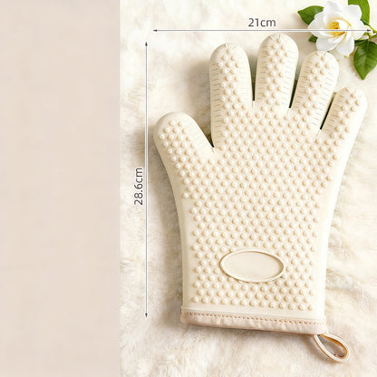 Silikon-Ofenhandschuhe, rutschfest, verschiedene Stärken