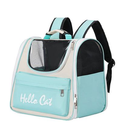 Transportrucksack für Hunde und Katzen, Leinwand