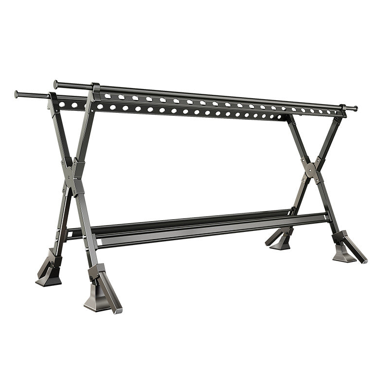 Klappbarer Wäscheständer aus Aluminium, 1,36–2,5 m