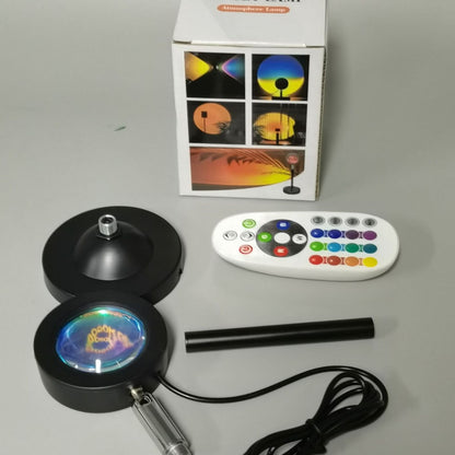 RGB-Sonnenuntergangslampe mit Farbwechsel