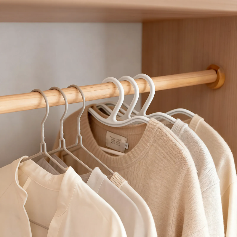 Kunststoff-Kleiderbügel mit Rutschschutz