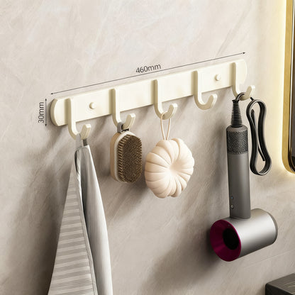 Starke Aluminium-Wandhaken mit Klebepads