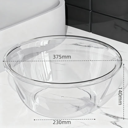 Kunststoff-Waschbecken, transparent, robust