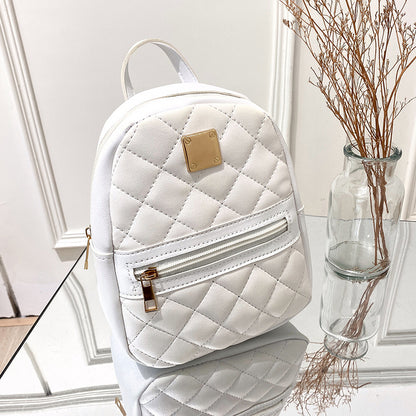 Stickerei-Rucksack für Damen, PU-Material