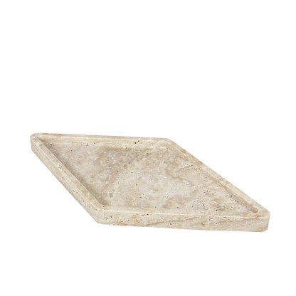Marmor-Tablett, Naturstein, modern