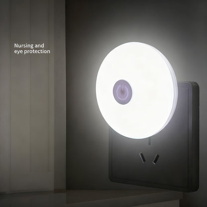 LED-Nachtleuchte mit Knopfschalter