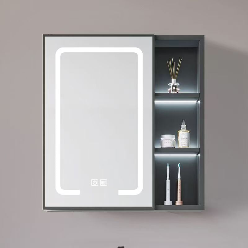 Badezimmerspiegelschrank mit LED und Steckdose