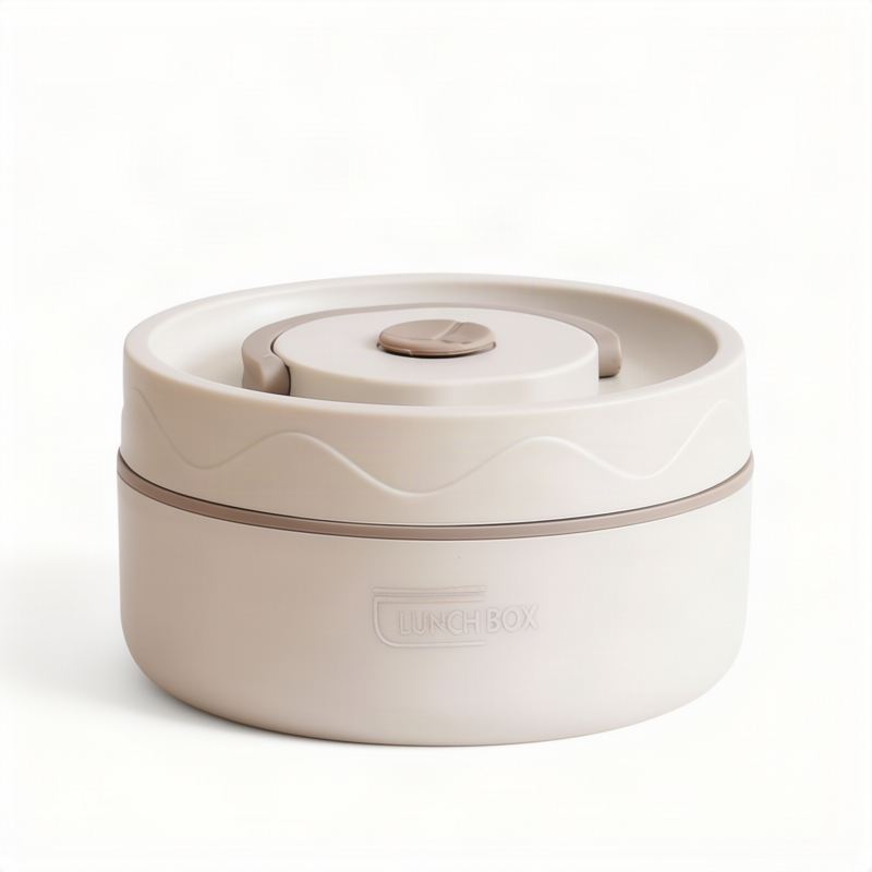 Isolierte Lunchbox aus 316er Edelstahl, rund